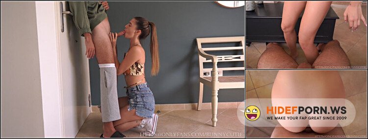 Kelly Aleman - Hard Fucked Hot StepSister After A Business Trip! Sucked Cock On The Doorstep 4K [FullHD 1080p]