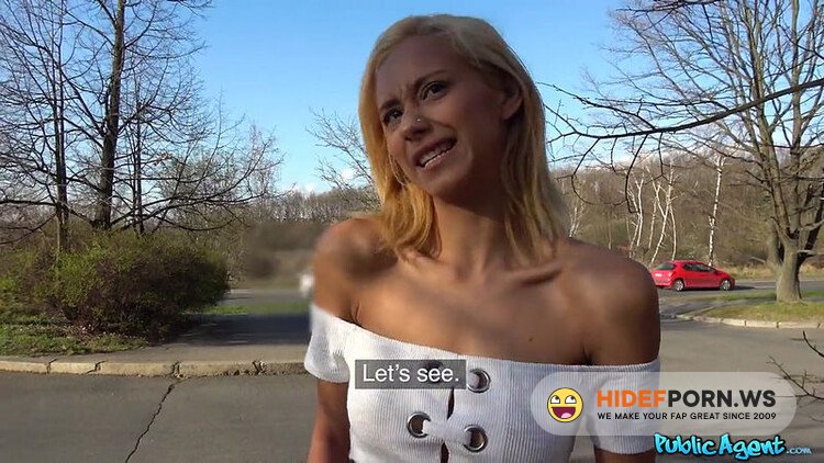 PublicAgent.com/FakeHub.com - Veronica Leal - Cock Gets Blonde Wet In Forest Fuck [HD 720p]
