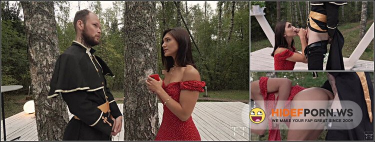 Jadilica - Fucking Wedding! Part 3. Slutty Slut Fucks a Holy Father Before Her Friend's Wedding [FullHD 1080p]