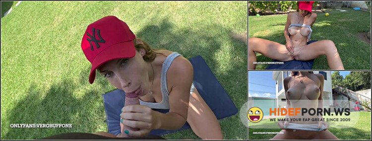Verobuffone - My Boyfriend Interrupts My Moment Of Elongation And Puts His Huge Cock In My Mouth [FullHD 1080p]
