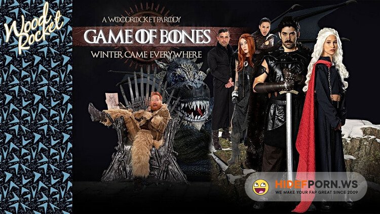 WoodRocket - Charlotte Sartre, Kiara Cole - Game of Bones 2: Winter Came Everywhere [HD 720p]