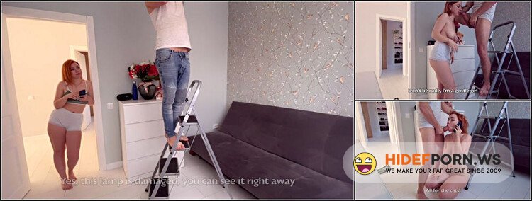 She Fucked An Electrician While Her Husband Was Picking Out Milk In The Mall! [FullHD 1080p]