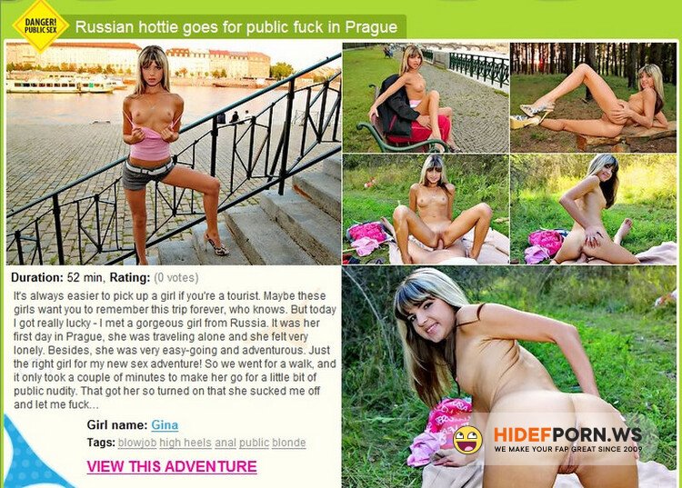 PublicSexAdventures.com/WTFPass.com - Gina Gerson - Russian hottie goes for public fuck in Prague [HD 720p]