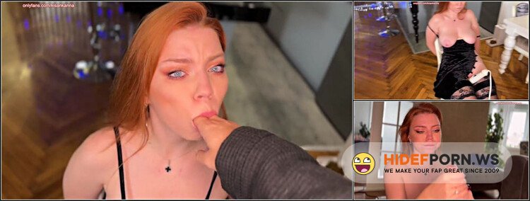 DOMINATION Over a Red-Haired SLUT! She ORGASMING And SUCKS My Cock At Same Time! SUBMISSIVE PLEASURE [FullHD 1080p]