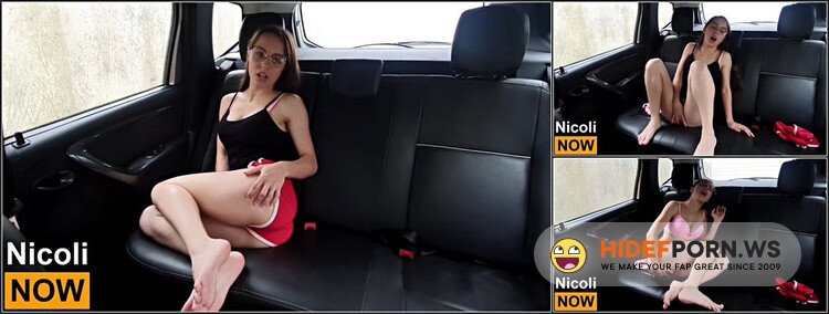 Nicoli Now - Nicoli Now Enjoys Time In The Backseat, Sexy Masturbation (Solo) [FullHD 1080p]