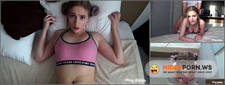 Fitness Blonde Teen Gets a Load Of Cum On Her Face - Anny Walker [FullHD 1080p]
