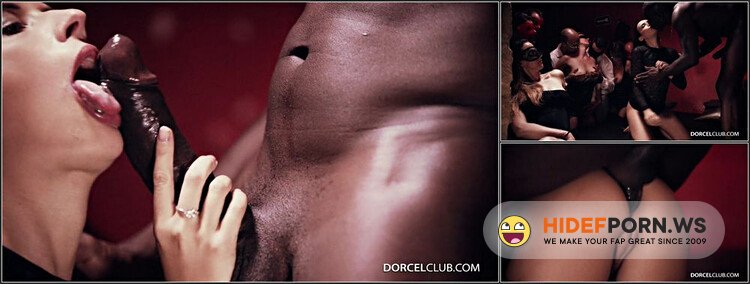 Dorcel Club - Nice Brunette Fucked In The Ass In Front Of a Crowd [FullHD 1080p]