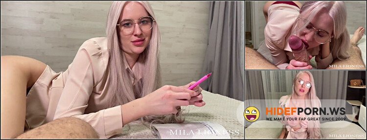 Mila Lioness - How To Remove a Boner If Your StepSister Always Walks Around With a Naked Ass? - It s Simple [FullHD 1080p]