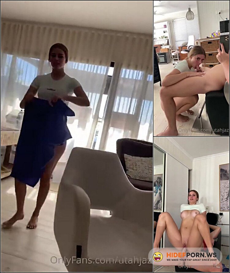 Onlyfans - Utahjaz Riding Cock Blowjob Porn Video [FullHD 1080p]