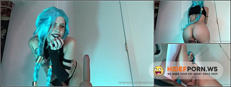Onlyfans - Babyfooji Jinx Nude Fucking Dildo Peachtot Video [HD 720p]