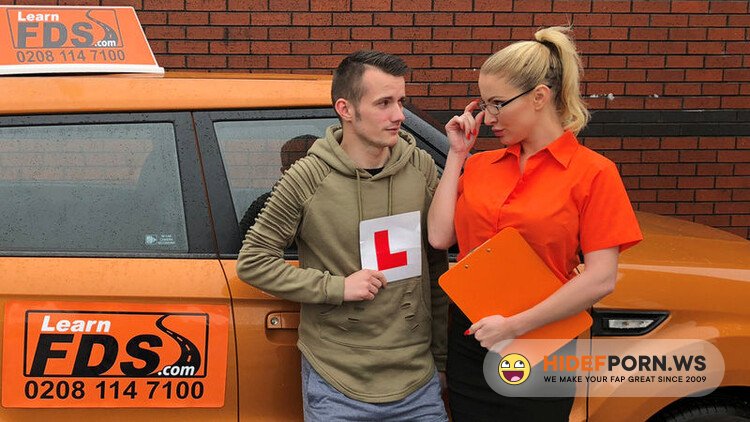 FakeDrivingSchool.com - Georgie Lyall: Exam failure leads to hot car sex [FullHD 1080p]