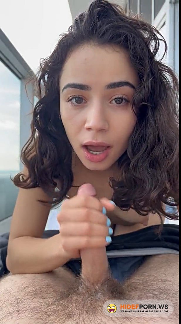 Onlyfans - Jameliz Balcony Fuck Video Leaked [FullHD 1080p]