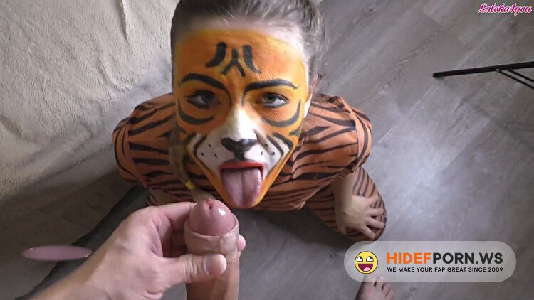 Slender Girl Gets Fucked In Her Mouth And Takes Cum On Her Face [FullHD 1080p]