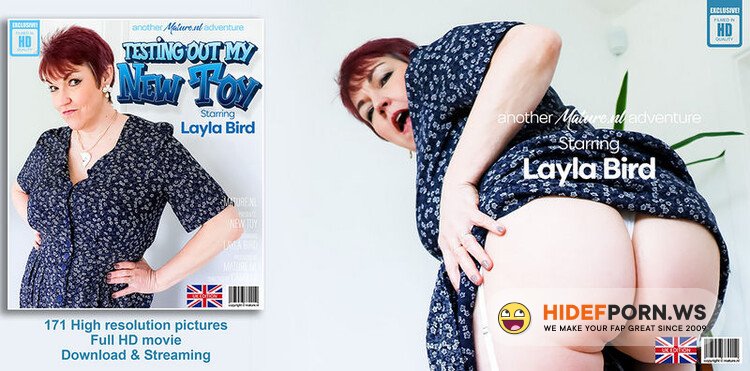 Mature.nl - Layla Bird (EU) (56): Cougar Layla Bird loves to play with her brand new toy [FullHD 1080p]