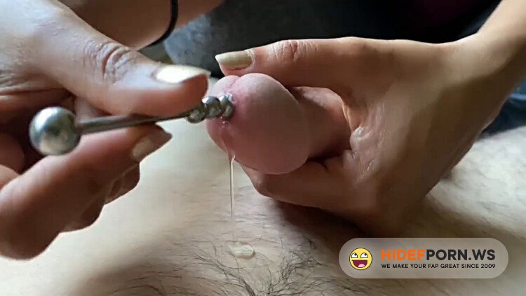 PornHub - Extreme Sounding Pushes Me Over The Edge And I Out The Rod With My Cum [HD 720p]