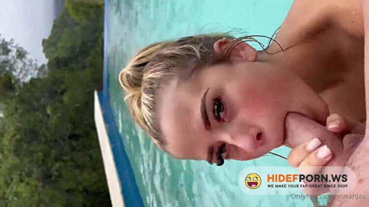 Onlyfans - Utahjaz Nude Pool Sex Tape Video Leaked [FullHD 1080p]