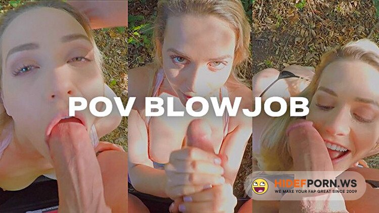 Mia Malkova Sucks Lucky Guy In Public! [FullHD 1080p]