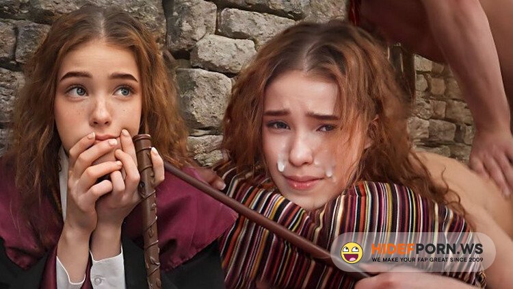 NoLube - ERECTO ! - Hermione?s First Time Struggles With A Spell - NoLube [FullHD 1080p]