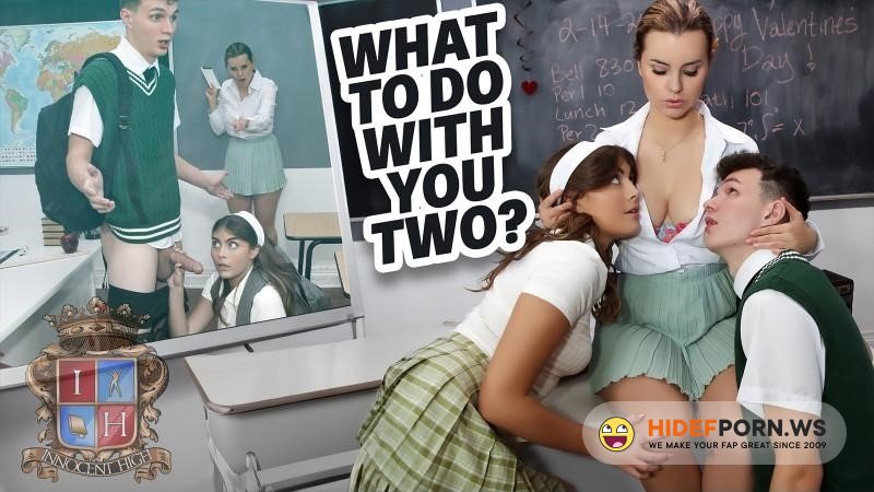 InnocentHigh - Selina Bentz, Jessie Rogers - My Teachers Horny Intervention [2024/FullHD]