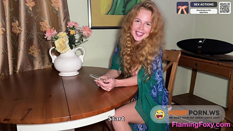 Flaming Foxy - Redhead Teen Do Insane Blow In Pool [FullHD 1080p]