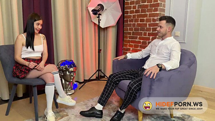 Skye Young - ame For An Interview, Left Covered In Sperm [FullHD 1080p]