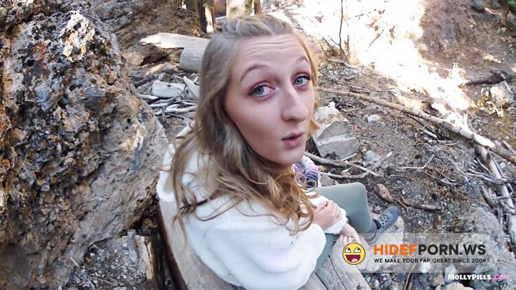 Slutty Hiker Loves Anal Plug Sex - Molly Pills - Public Creampie POV [FullHD 1080p]