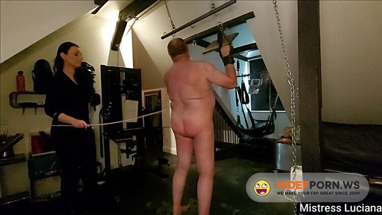 Blogfemdomcom - Mistress Luciana - The Loser Gets A Lot On His Ass [FullHD 1080p]