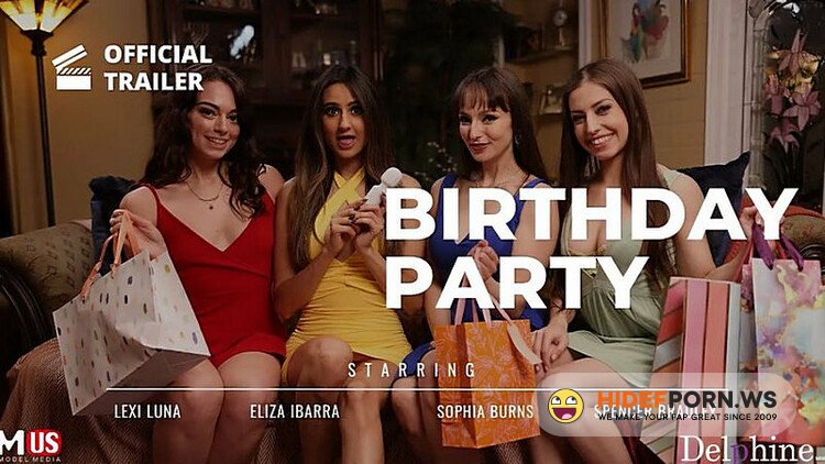 ModelMediaUS.com/MM-US.com - Spencer Bradley, Lexi Luna, Sophia Burns And Eliza Ibarra - Birthday Party [FullHD 1080p]