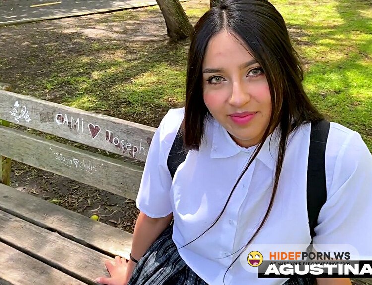 Agustina Rey - A Student With a Huge Ass Is Stood Up And One Of His Followers Fucks Her In The Asshole [FullHD 1080p]