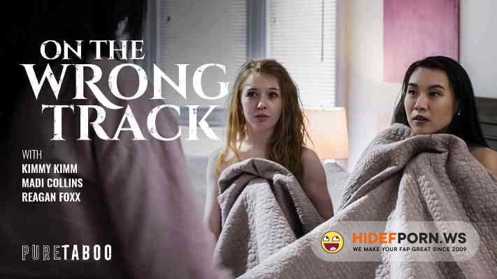 PureTaboo - Kimmy Kimm, Madi Collins, Reagan Foxx - On The Wrong Track [2024/FullHD]