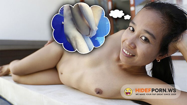 AsianSexDiary.com - Hinwar: Naked Petite MILF Fucked In Pool [FullHD 1080p]