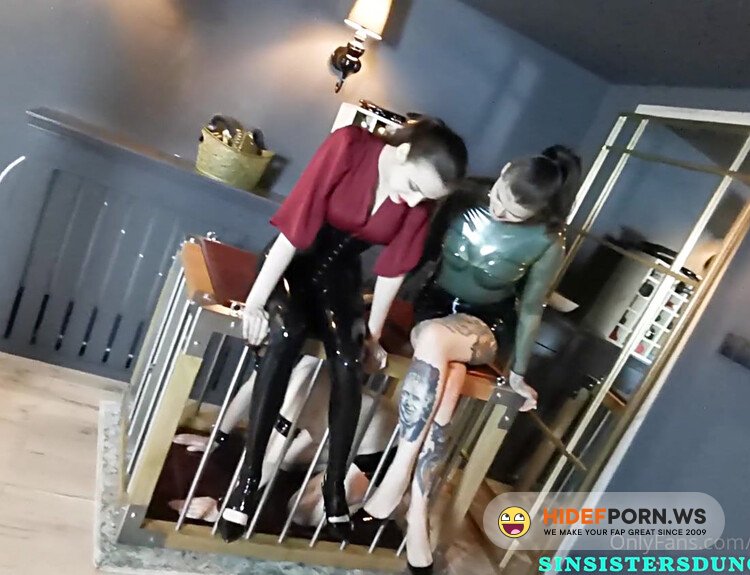 Blogfemdomcom - Sin Sisters Clipstore - Duo Latex Ass Worship For The Latex Slut [FullHD 1080p]