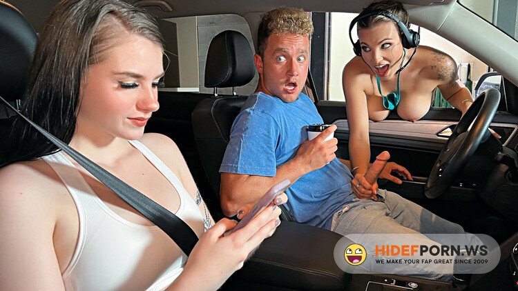 BrazzersExxtra / Brazzers - Kenzie Love - Drive Thru Cum Through [Full HD 1080p]
