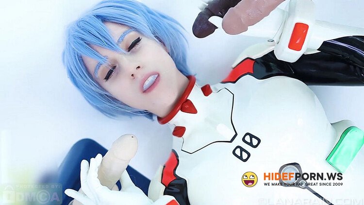 ManyVids.com - Lana Rain : Rei Ayanami Services NERV Staff Members [FullHD 1080p]