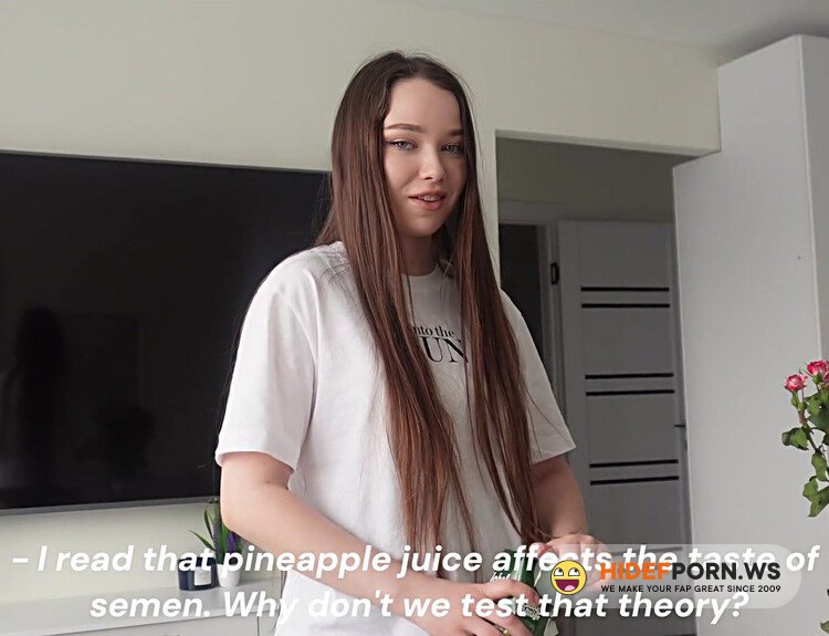 Stedsosteren Besluttede Sig For At Se, Om Ananasjuice Pavirker Smagen Af S?d - Valeria Sladkih [FullHD 1080p]