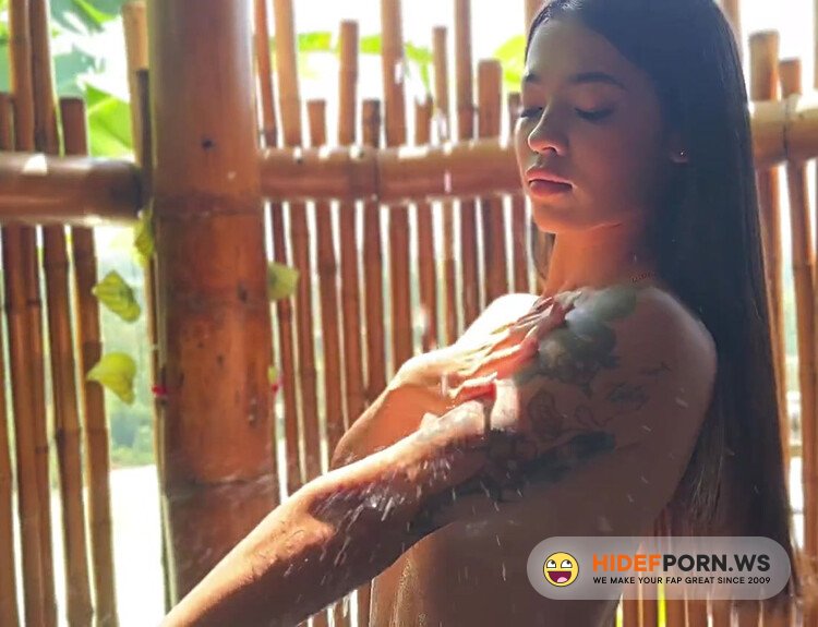 Anna Cherry - I m Going To Camp With My Best Friend, I Spy On Myself By Taking a Shower And Then We Fuck! [FullHD 1080p]