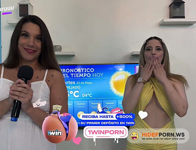 Gangbang With Double Vaginal For Weather Presenter On The Filming Set - DivinaMaruuu [FullHD 1080p]