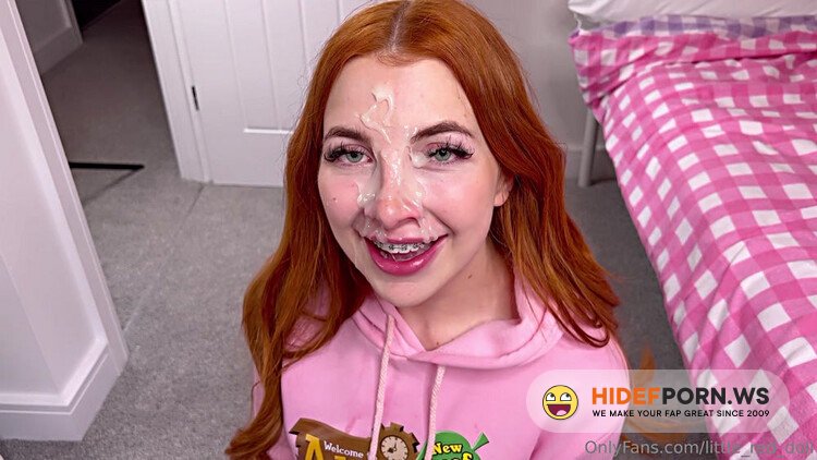 Onlyfans - Little Red Doll - Celebrating Another Whole Year Of Cum On My Face Here Are Some Of My Fave Shots Going To Make [FullHD 1080p]