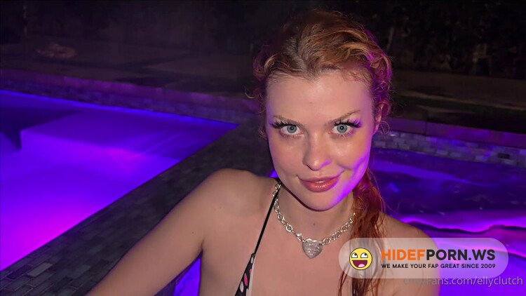 Onlyfans - Elly Clutch - Hot Tub Voyeur Blowjob [FullHD 1080p]