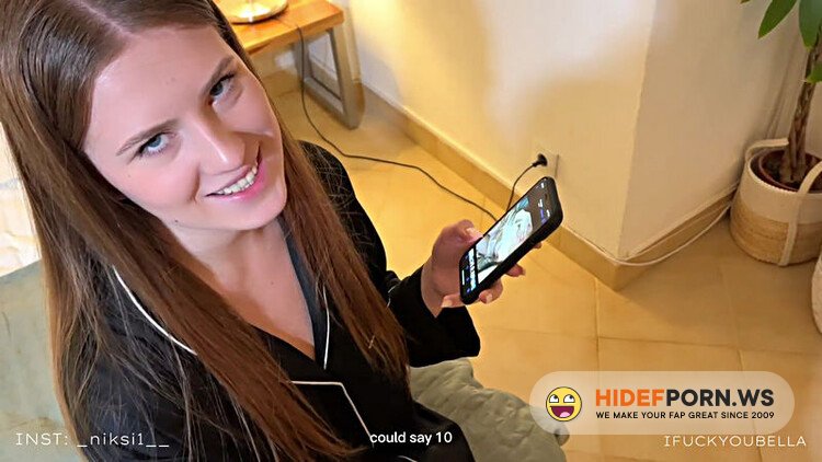 Ifuckyoubella - Hot Girlfriend Gave Herself Away For a Score Of 1010 [FullHD 1080p]