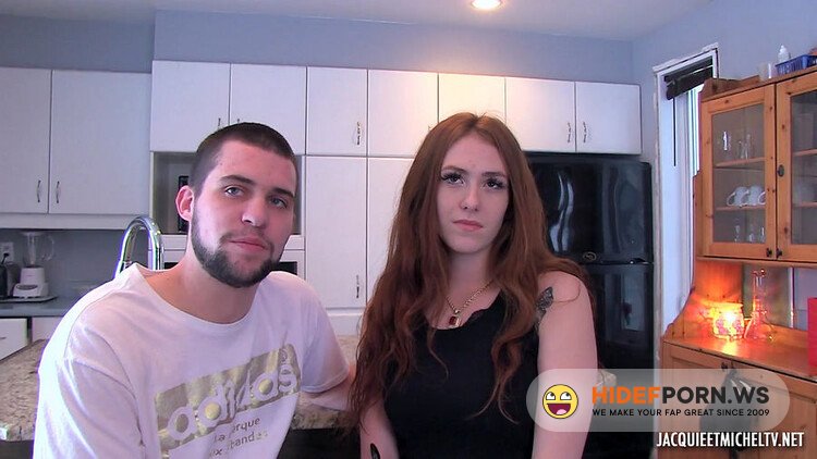 JacquieEtMichelTV.net/Indecentes-Voisines.com - Valerie, 19ans, et son cheri s'essayent au X ! [FullHD 1080p]