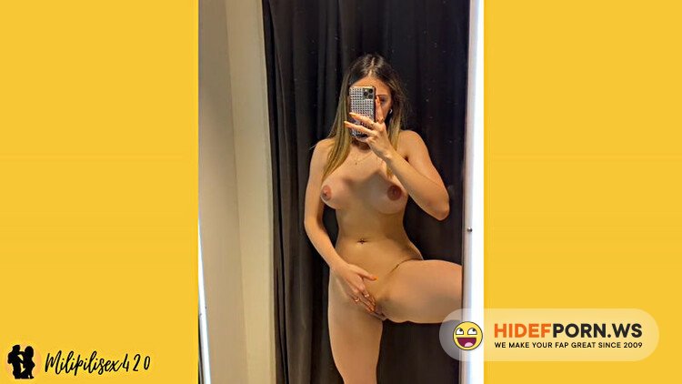 Milipilisex420 - FIRST TIME Sucking Dick And Fucking In FITTING ROOM | SHOPPING | PUBLIC ARGENTINA [FullHD 1080p]