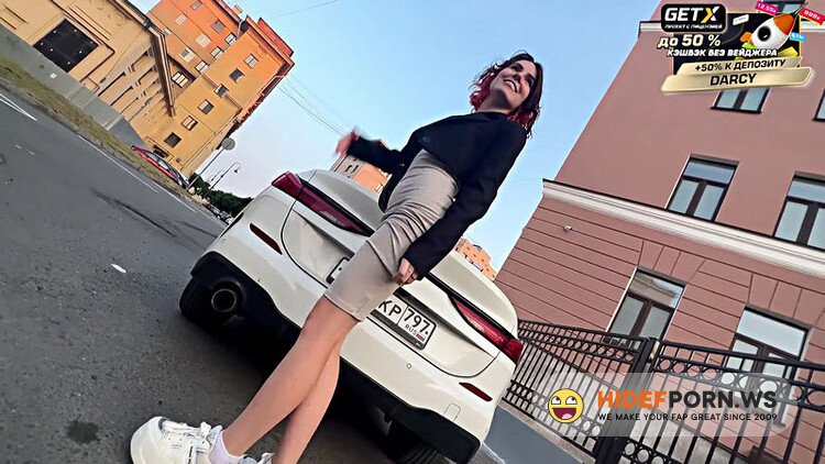 Leaked From The Speed And Sucked In The Car And Then In The Cinema - Public Blowjob [FullHD 1080p]