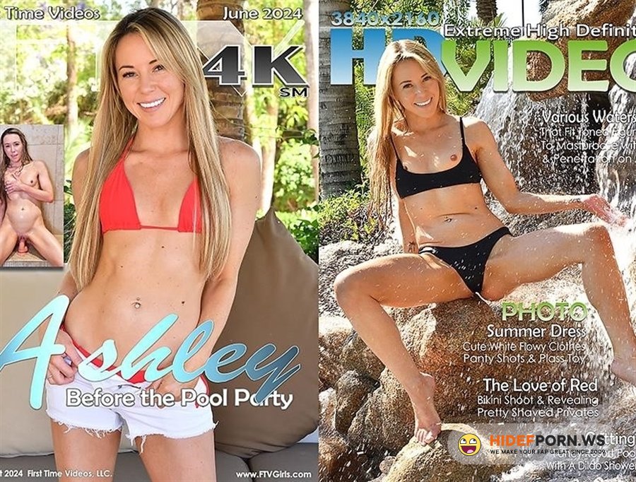FTVGirls - Ashley - Before The Pool Party [2024/SD]