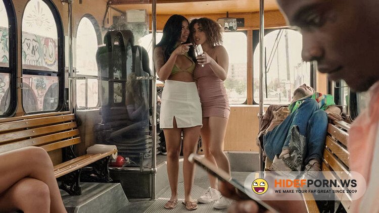 RKPrime.com/RealityKings.com - Kira Perez And Ameena Greene The Fucking Public Bus Threesome [FullHD 1080p]