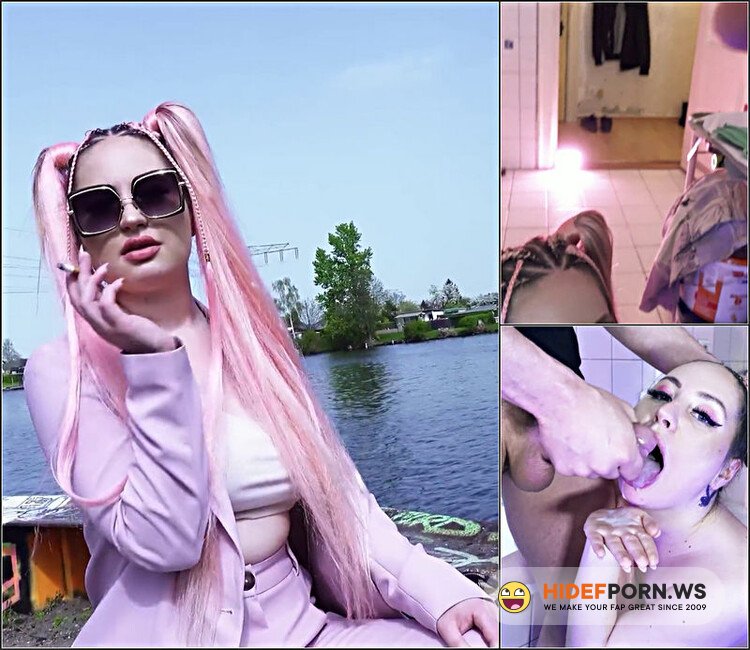 GERMAN SCOUT - Pink Hair Curvy Teen Maria Gail With Saggy Tits At Rough Anal Sex Casting [FullHD 1080p]