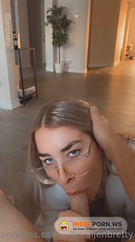 Onlyfans - Jen Brett TheRealJenBretty Nude Sloppy Blowjob Video Leaked [FullHD 1080p]