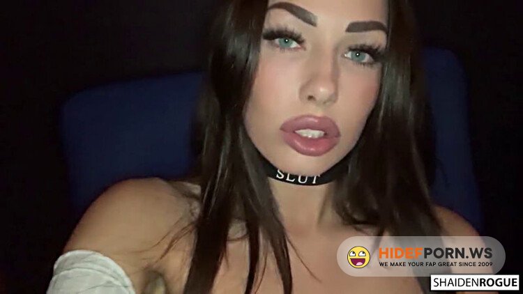 Shaiden Rogue - Risky Blowjob In The Movie Theater - Shaiden Rogue [FullHD 1080p]