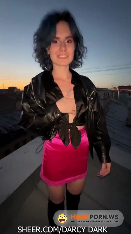Pornhub - Sex in Public  Rooftop Blowjob during Fireworks with Doggystyle  Darcy Dark Darcy Dark [FullHD 1080p]