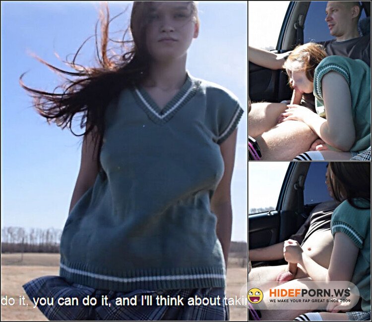 JuliaSayNo - Schoolgirl Gave a Public Blowjob In Car And Asked To Take Her Home [FullHD 1080p]